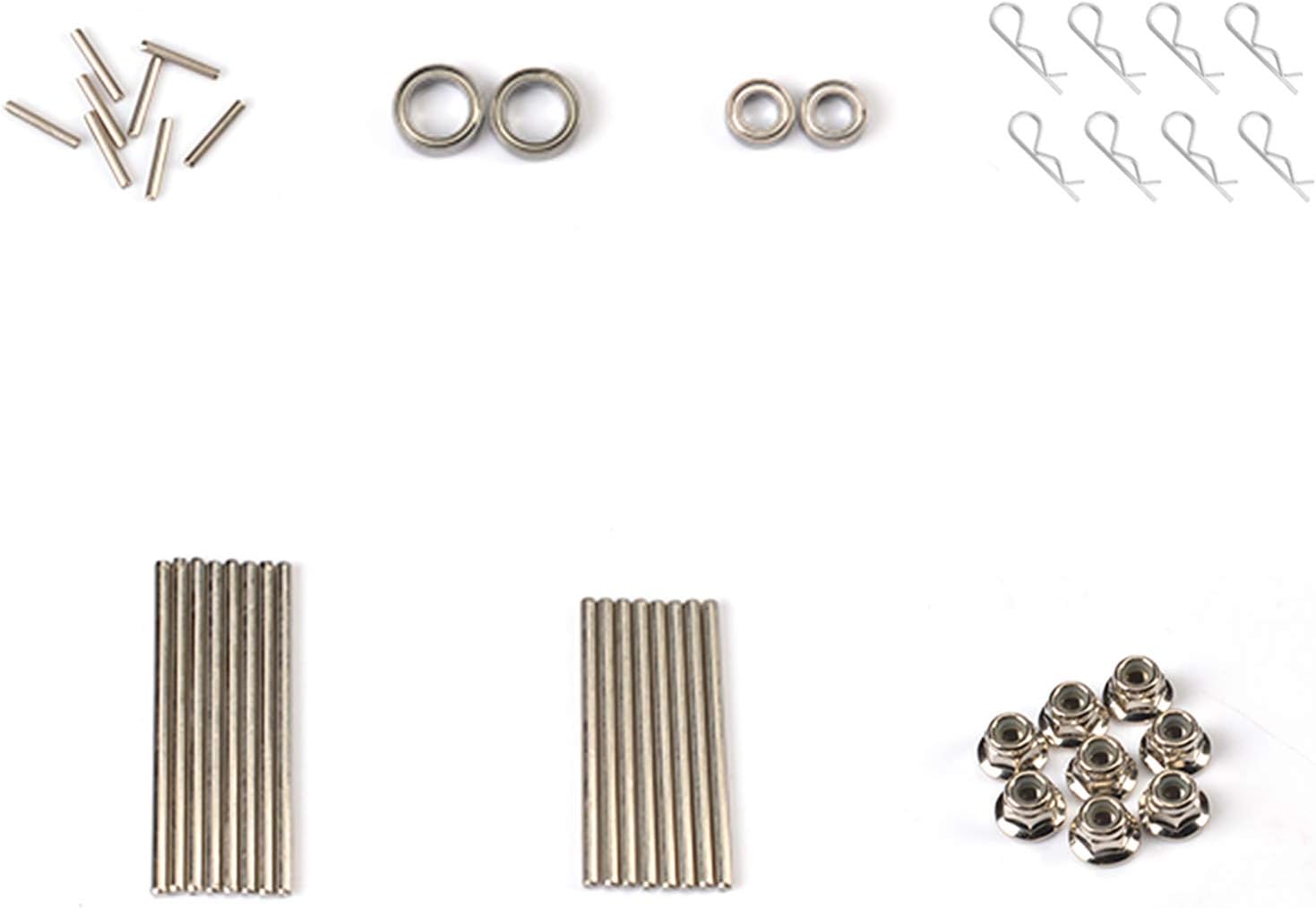 Accessory Set for INGQU Remote Control Car Monster RC Truck Parts, Fit for Remote Control Car FY-10 FY-11 XLF-01 FY12 FY13 FY-14 SL-119A