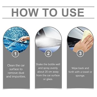 Nano Car Spray,Upgrade Cars Deep Scratch Repair Kitcars Scratch Repair Paste Polishing, with Wipe and Sponge,Suitable for All Vehicles and Surfaces (3PCS)