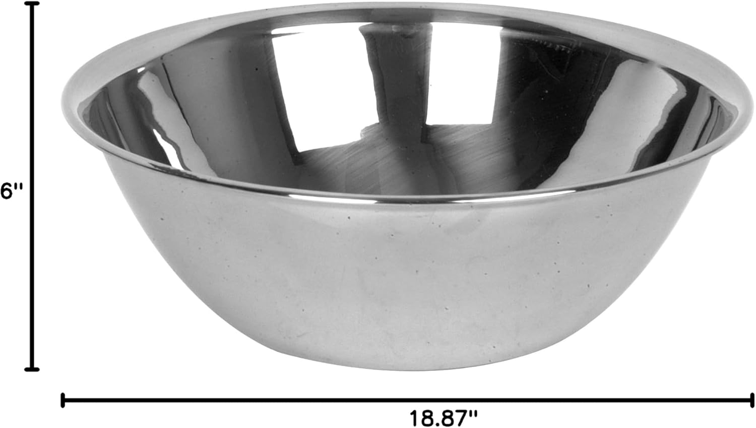 – 1 Heavy Duty Stainless Steel Mixing Bowl - 20 Quarts
