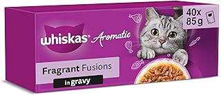 AROMATIC Adult Wet Cat Food in Gravy 40x85g Fragrant Fusions