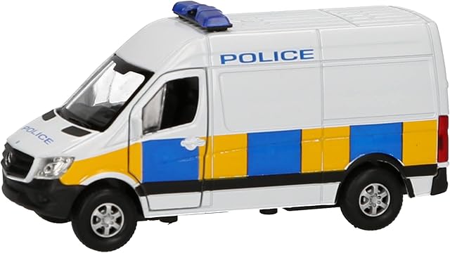 A to Z 9118 Police Van, White