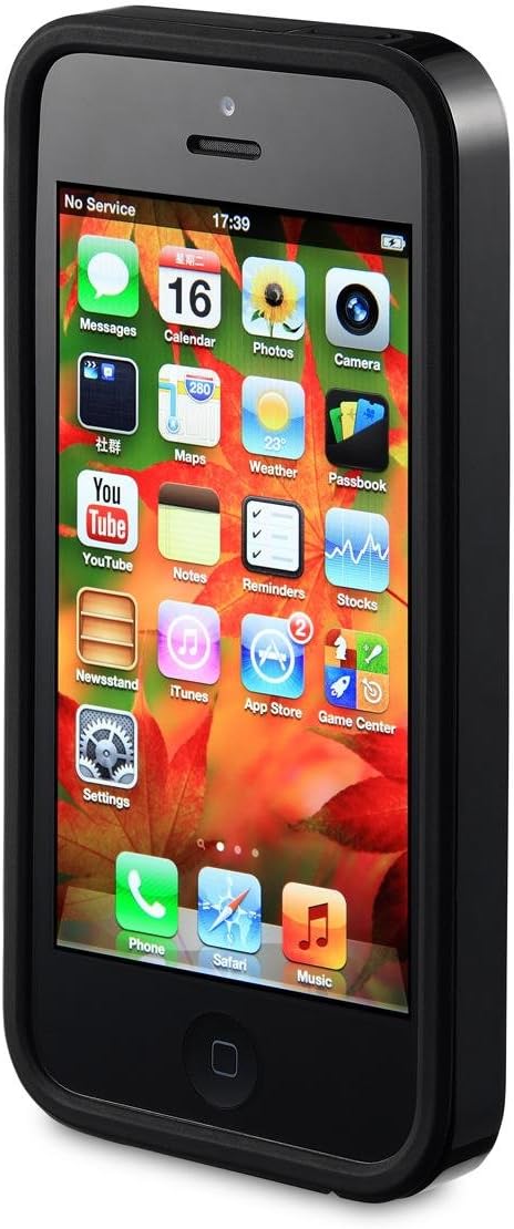Acase iPhone 5s / 5 case - Superleggera PRO Dual Layer Protection case (Black/Black)