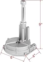 Vista 2 de Sistema de Dirección Fuera de Borda para Volante de Barco, Cable de Dirección Marina de 14 Pies, Sistema de Dirección Marina de 3/4'' de Eje