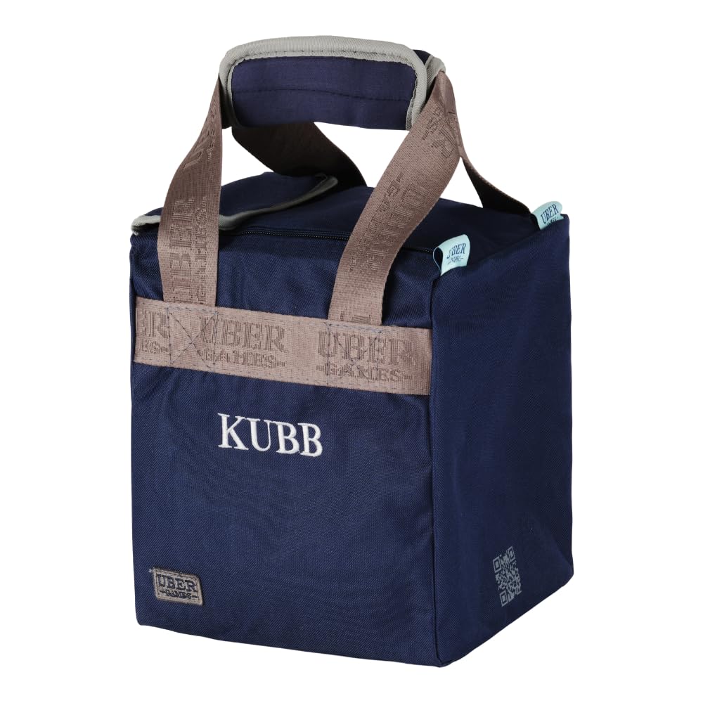 2024 Kubb Original Outdoorspiele - Top Qualität Schweres ECO Hartholz - Wurfspiel für draußen (24cm)
