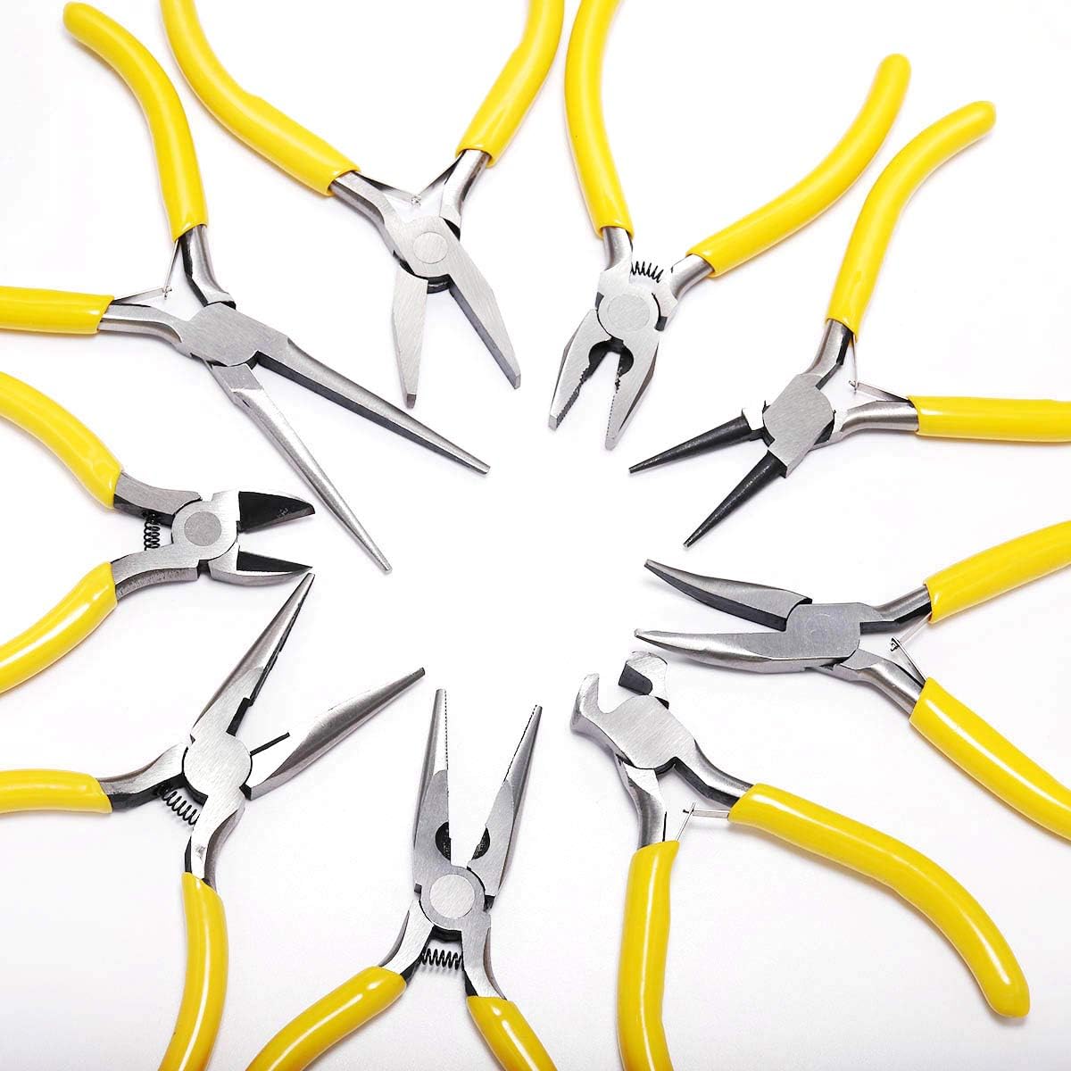 Jewelry Pliers Tools & Equipment Kit Long Needle Round Nose Cutting Wire Pliers For Jewelry Making DIY Tool Accessories (Round Nose Pliers)