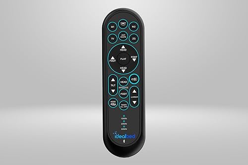 Miniatura 7 de iDealBed 7i - Base de cama ajustable personalizada, inclinación de almohada, ajuste lumbar, abrazador de pared, inalámbrico, masaje, memoria,