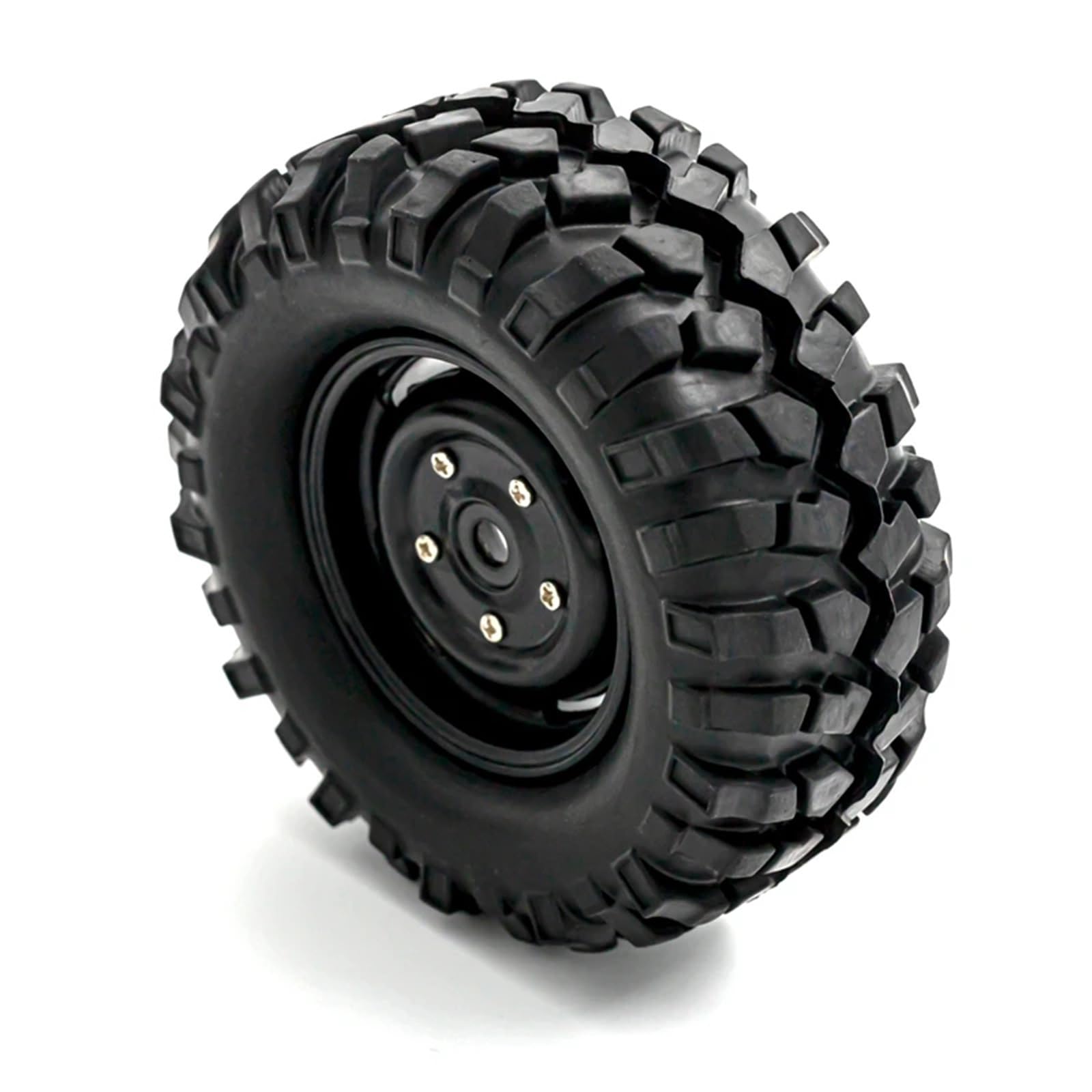 Compatibile Con TRX4 Per Axial SCX10 90046 SCX10 III AXI03007 AXI03003 4 Pezzi 96 * 38mm Cerchione E Pneumatici Da 1,9 Pollici 1/10 RC Crawler Car RC Car Ruota