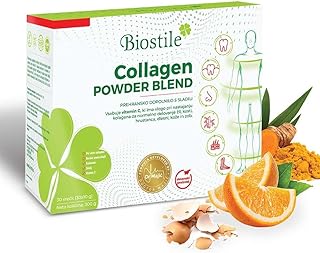 Collagen Powder Blend - 5 Quellen von hydrolysiertem Kollagen und Vitamin C
