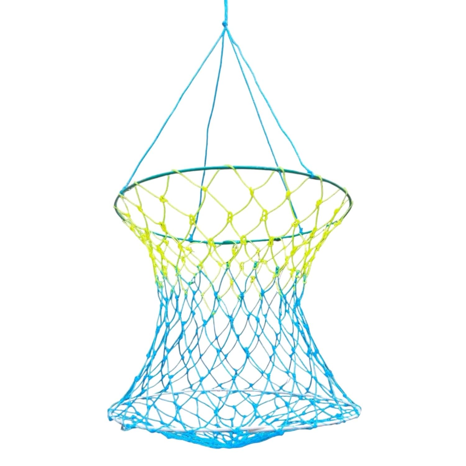 Spicado Traders Handmade Hanging Net Storage Bag, Nylon Mesh Organizer for Home and Shop - 1 Piece-image-14
