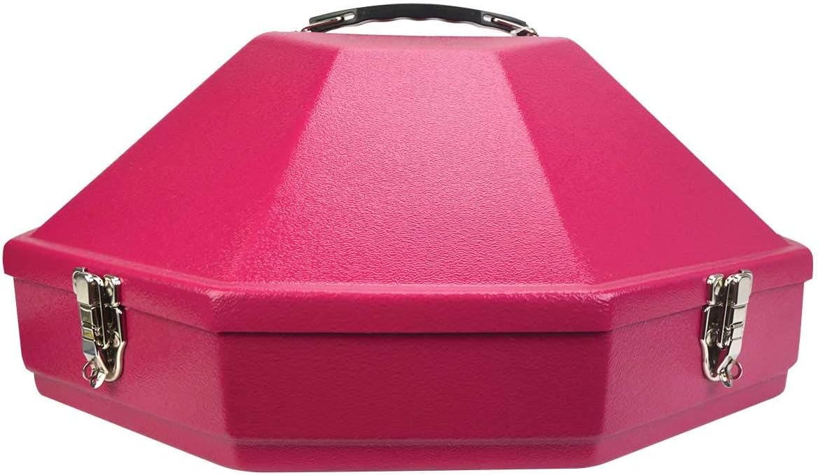 Hammer Plastics Unisex Hard Shell Single Hat Can Hot Pink One Size
