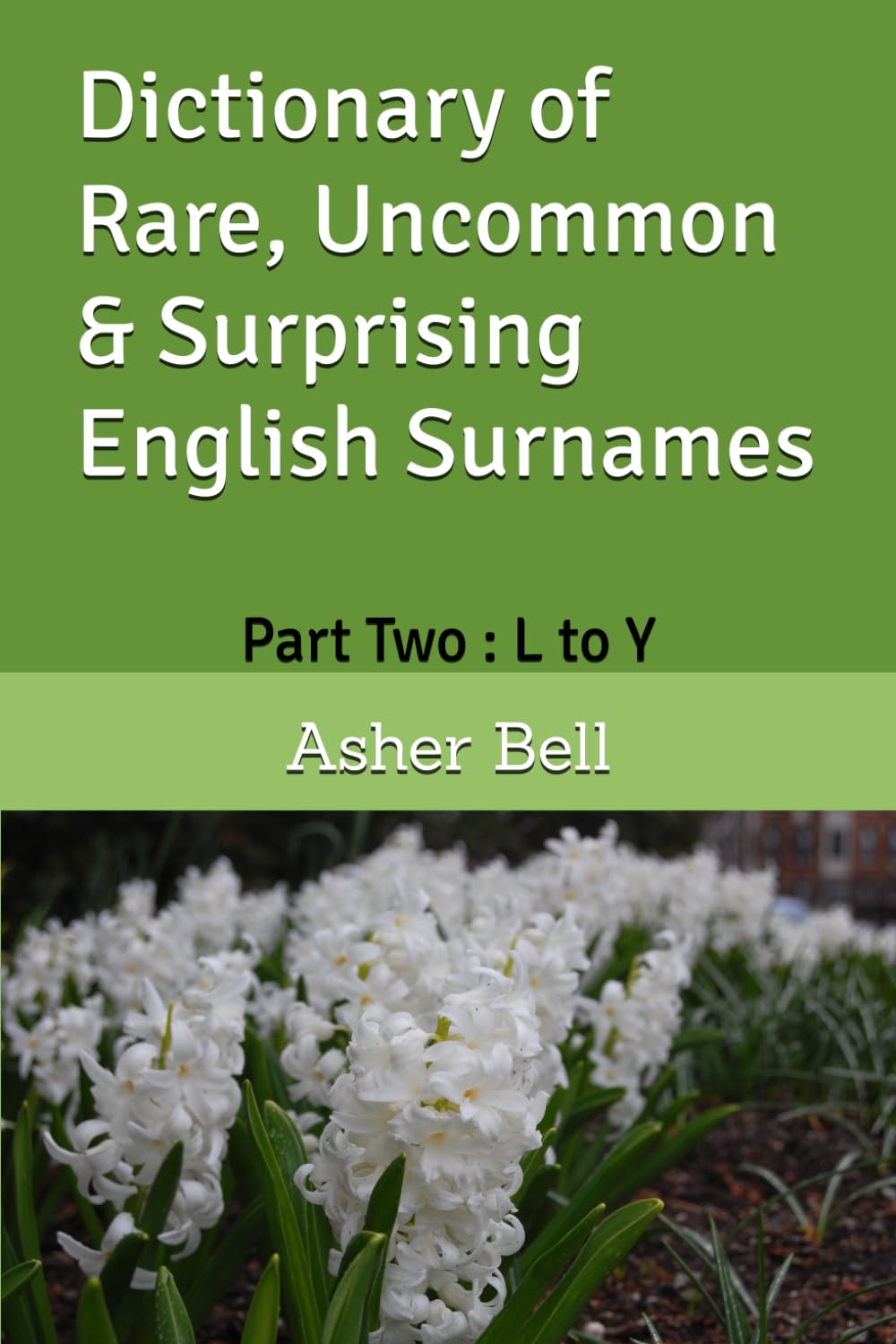 Dictionary of Rare, Uncommon & Surprising English Surnames: Part Two : L to Y