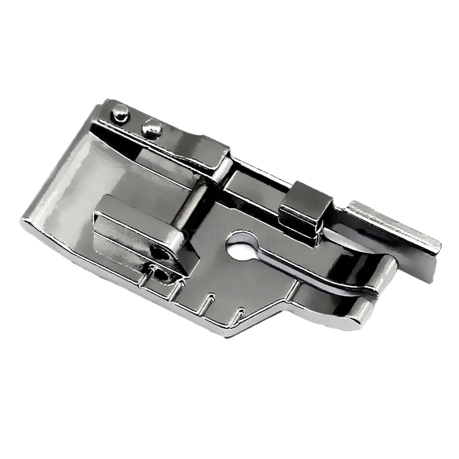 1pc 1/4" Sewing Machines Quilting Patchwork Presser Foot Snap-on With Edge Guide Accessories