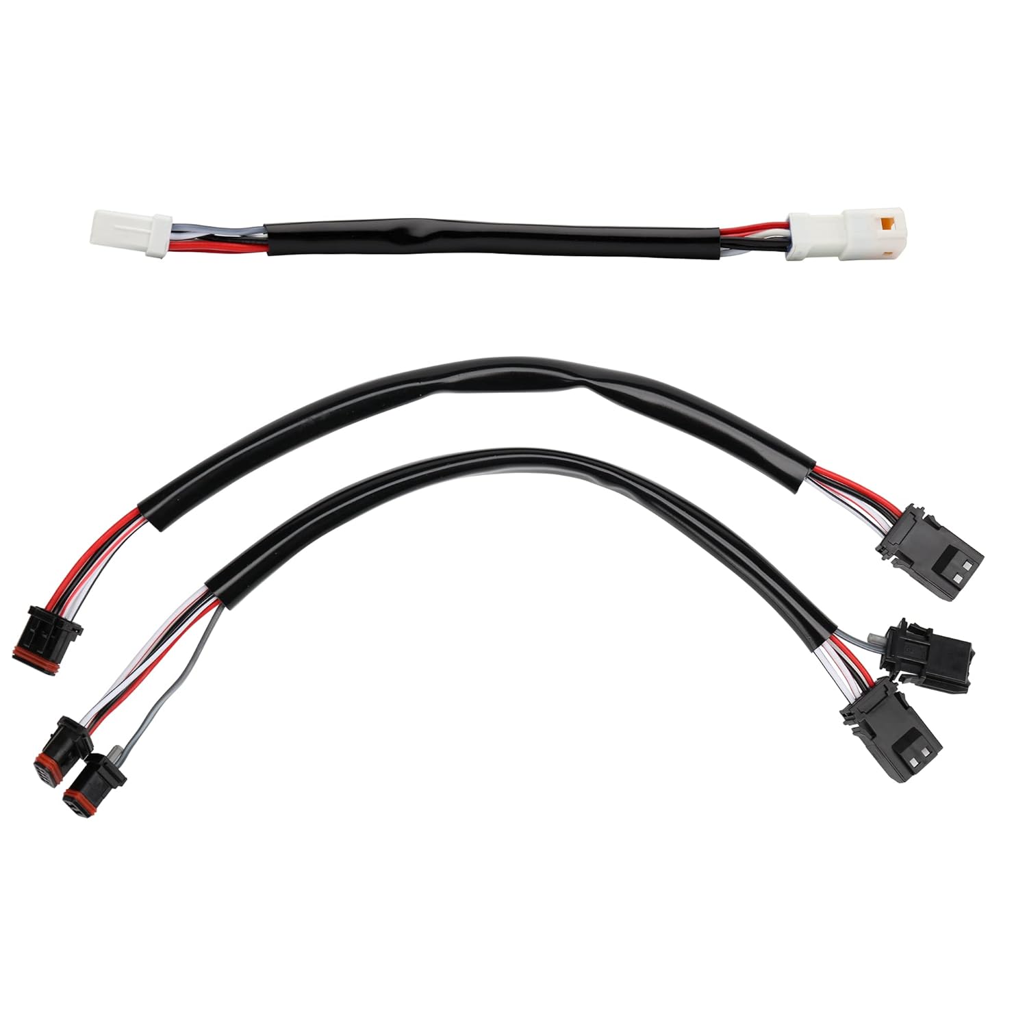 MoKitDora 10" CAN-Bus Extensions & 6" TBW Handlebar Wiring Kit Compatible with 2016-up Harley Softail Touring