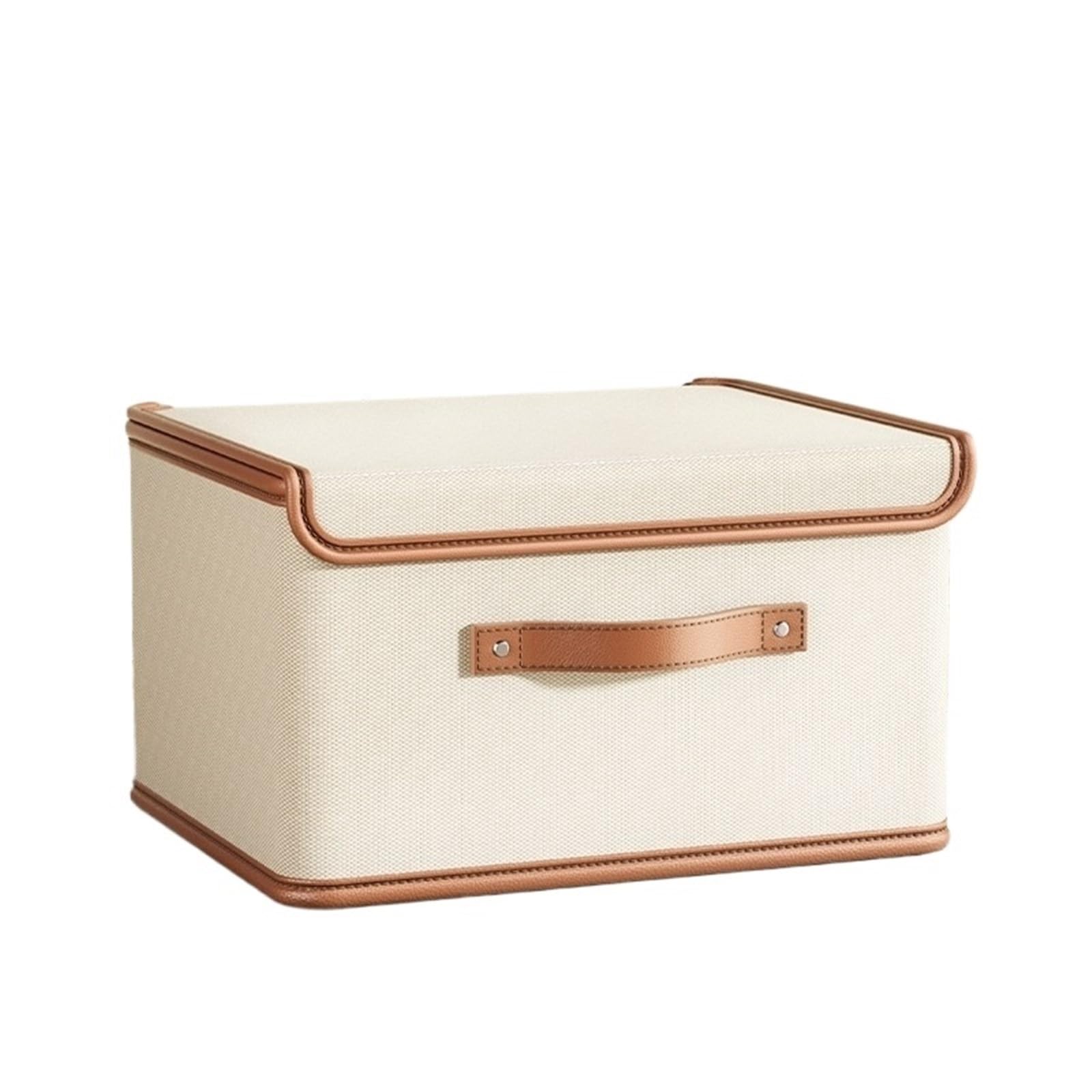 EWUHYFP Storage Boxes Clothes Storage Box With Lid For Household Use Wardrobe Underwear Organizing Boxed Blankets Basket(L)