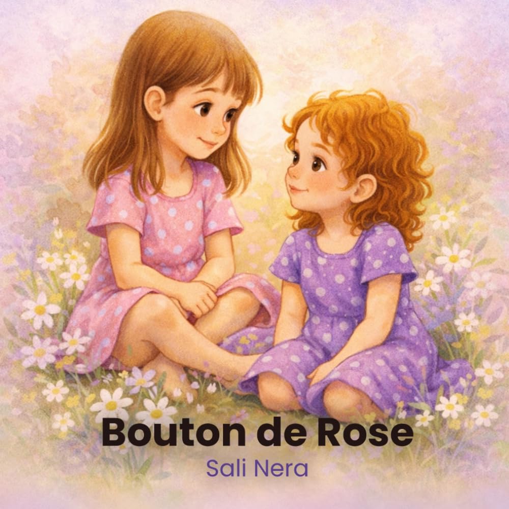 Bouton de Rose: Livre interactif pour enfants : histoires courtes, coloriages et pages à compléter