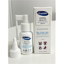 Crystalin Hayvan Sa l  Damla, 50 ml, G z Kulak A z Bak m Sol syonu