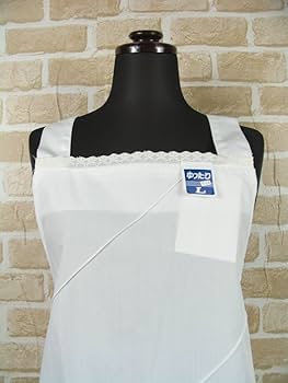 Amazon | エプロン 白 無地 斜めピンタック レース 形態安定 洋サロン Amazon | エプロン 白 無地 斜めピンタック レース 形態安定 洋サロン
