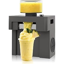Shaved Ice Machine, 60s Fast Slushie & Snow Cone Maker for Home, No Pre-Freezing, 15 Textures, All-Drink Compatible, 50dB Quiet, One-Touch Self-Cleaning, Compact for Parties & RVs