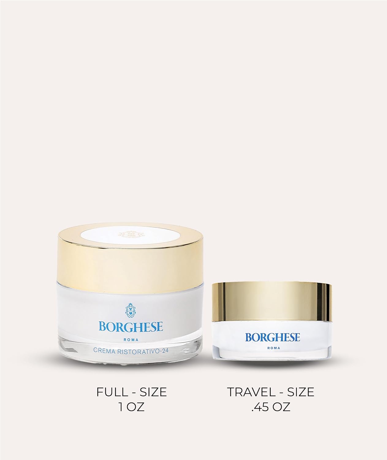 Borghese Crema Ristorativo-24 Moisturizer - Hydrating Face Moisturizer for Fine Lines & Wrinkles with Seaweed Extract & Vitamin E, Normal to Dry Skin - Image 7