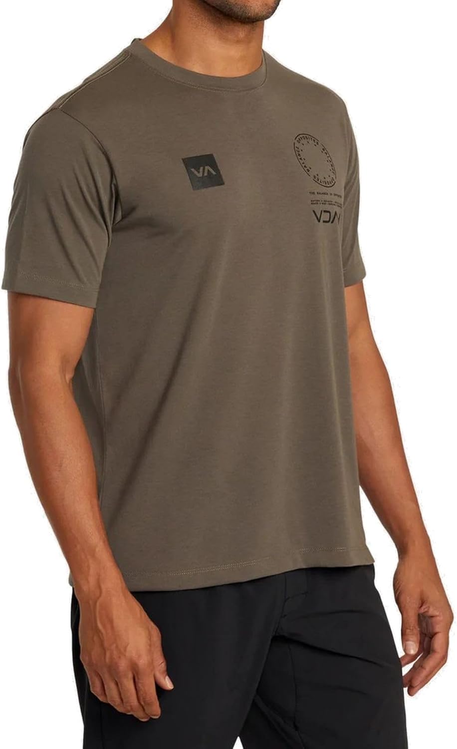 RVCA Men's Va Mark Short Sleeve Tee