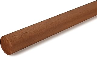 Cindoco Mahogany Dowel 1" Round, Single Piece