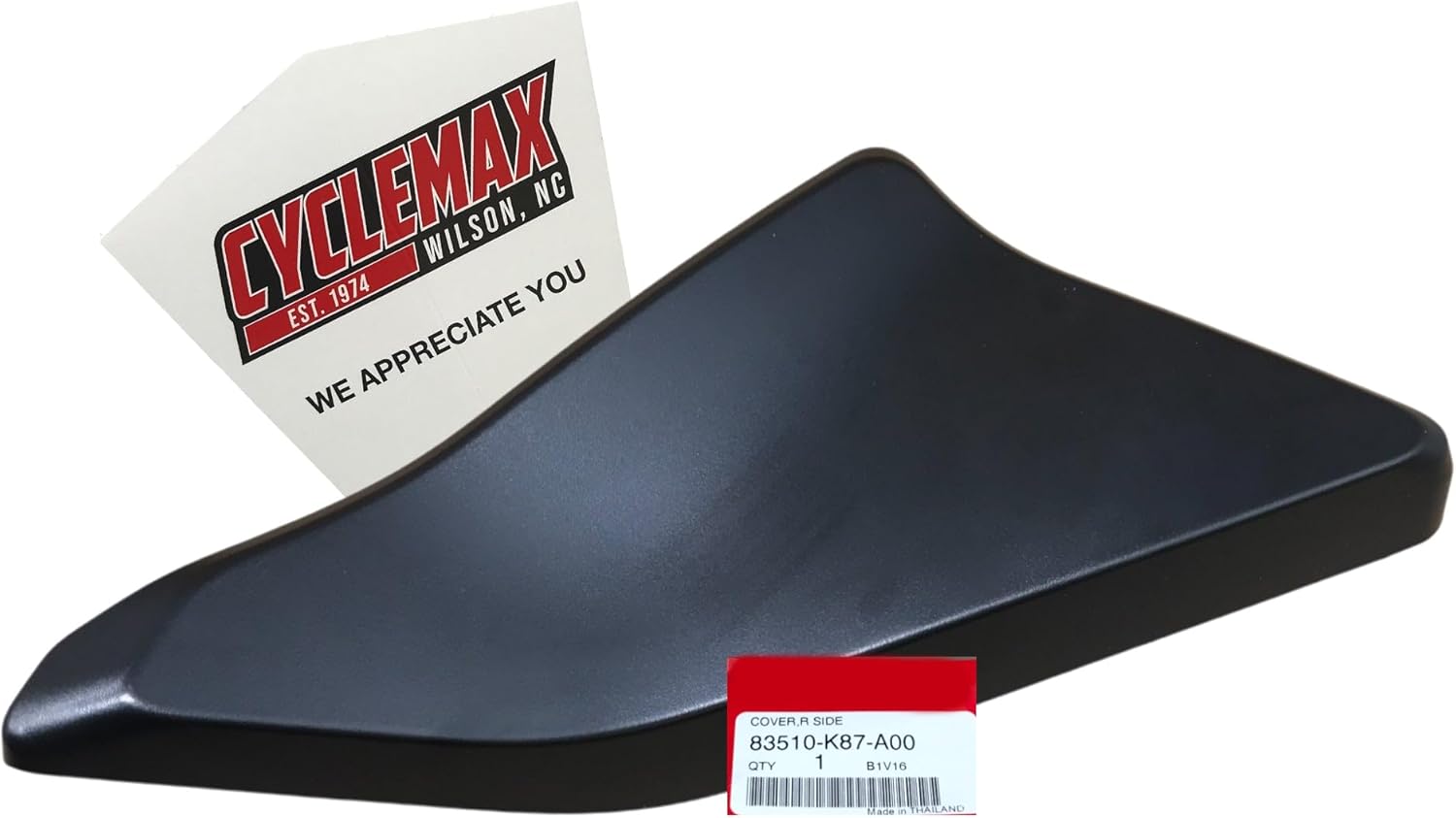 CYCLEMAX One Pack Compatible with Honda RIGHT SIDE FRAME KNEE COVER 2017-2024 REBEL 300 500 83510-K87-A00