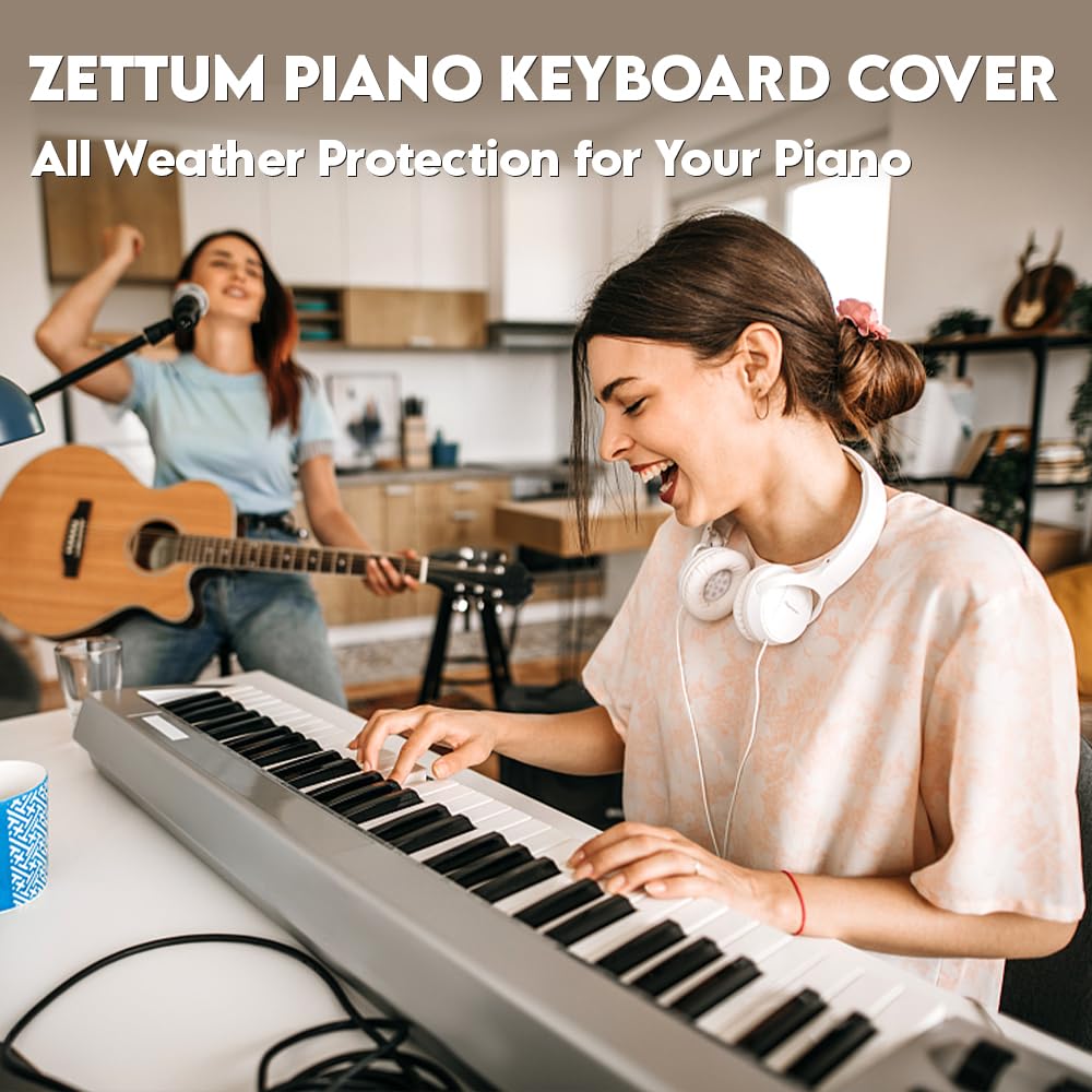 Zettum 88 copertura per pianoforte tastiera