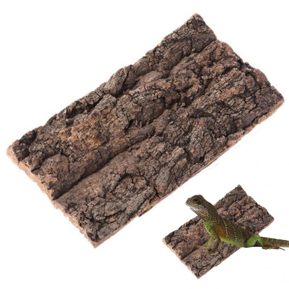 Placche In Corteccia Di Sughero Per Terrario - Sfondo Naturale Per Rettili E Gechi - Foto 8