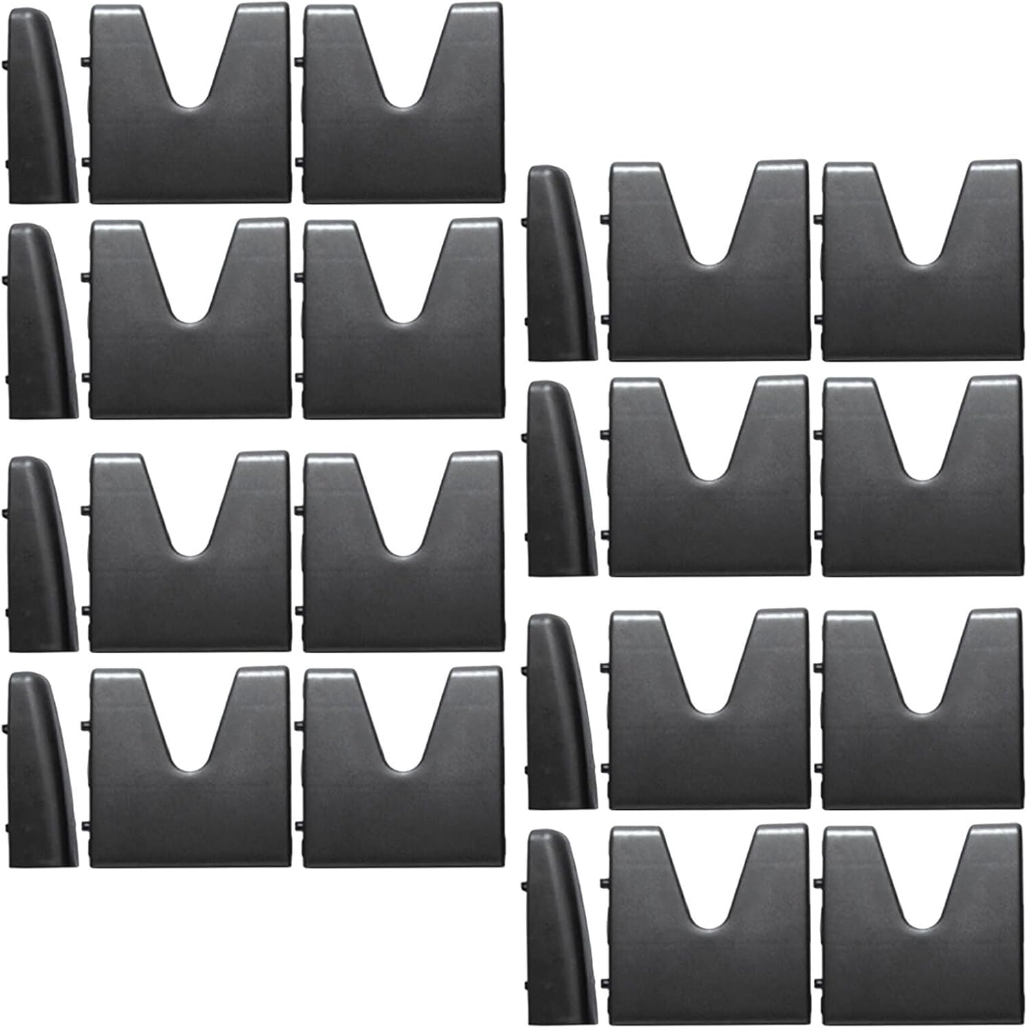 Garneck Car Trunk Organizer Blocks Set 4 Pieces with Dividers and Connectors Automotive Cargo Storage Shelf for Suv and Truck Trunk Organization for Vehicle Cargo Management