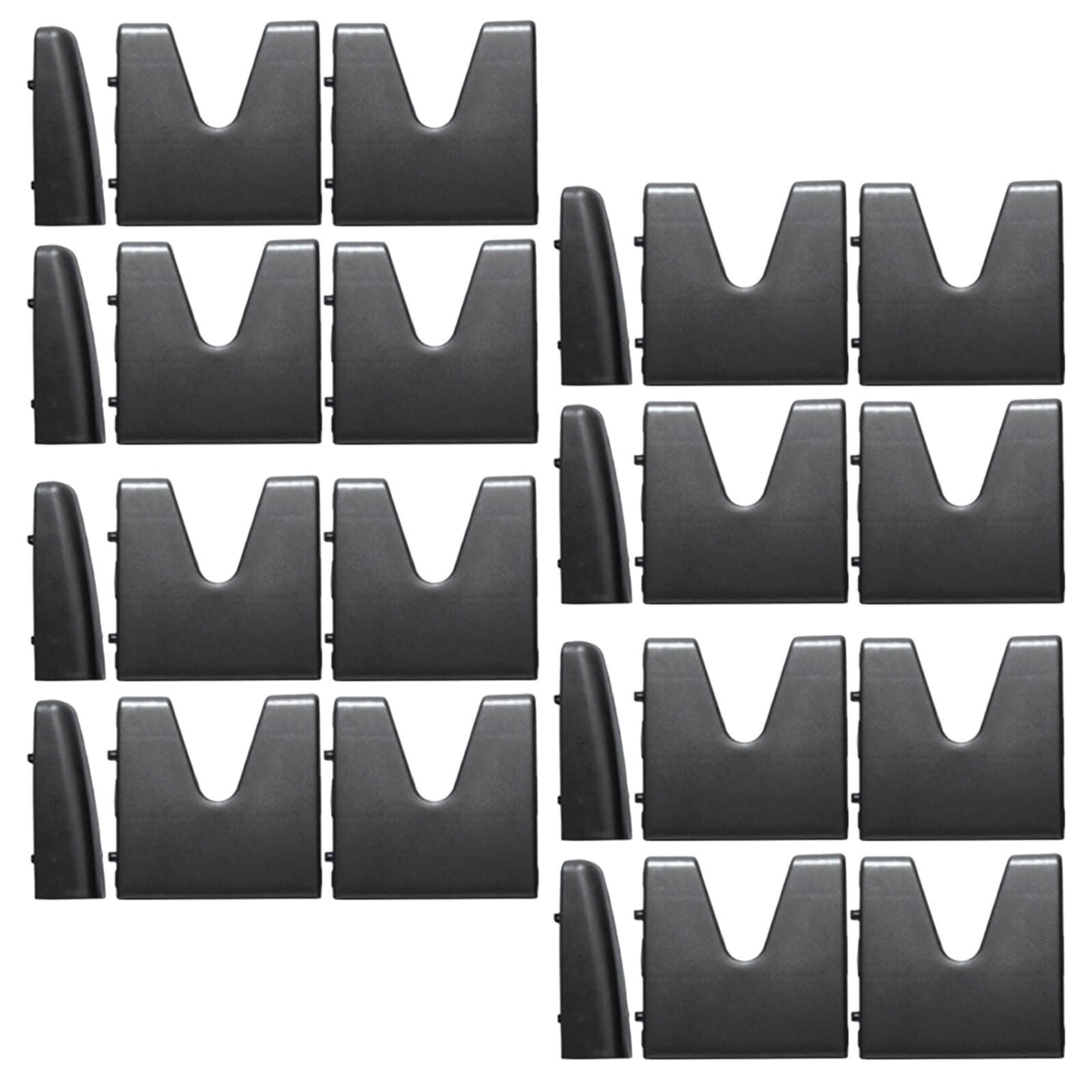 Séparateurs de coffre de voiture Alipis kit de rangement modulable 16 panneaux