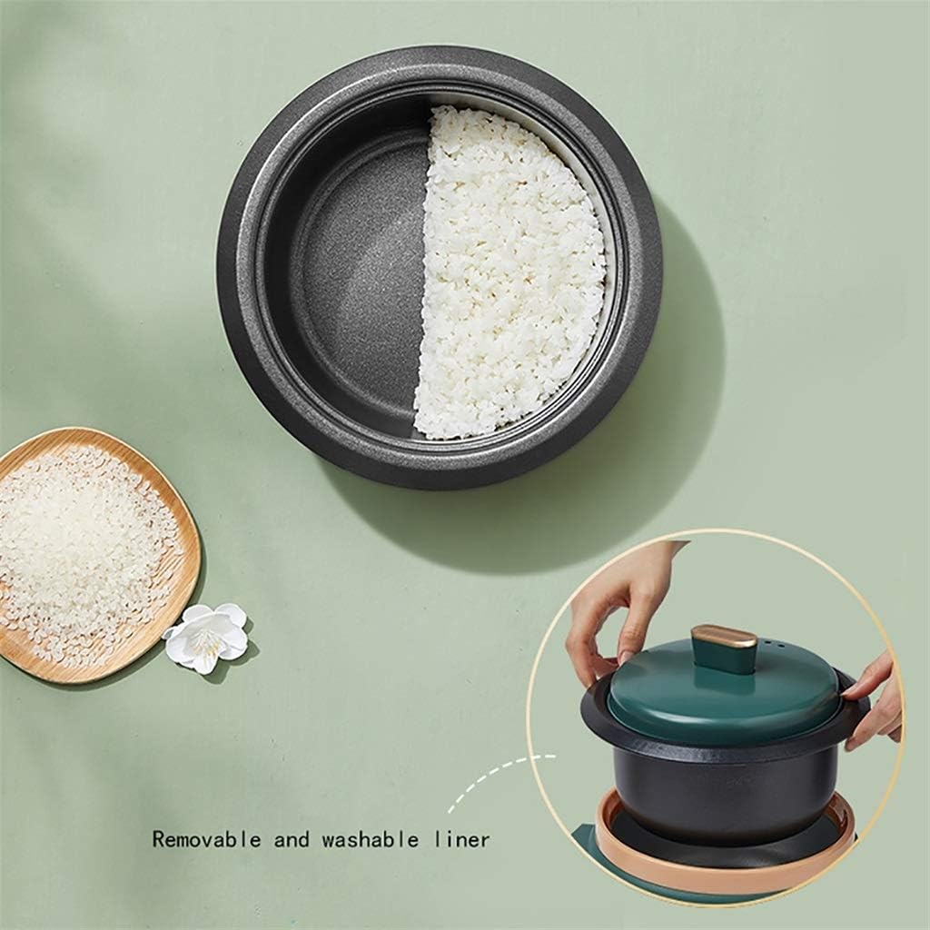 Rice Cooker (1.5L-300W), Intelligent Heat Preservation, Household Multifunctional Non-stick Cookware, with Steamer, for 1-2 People 220-240V US/EU(3L)