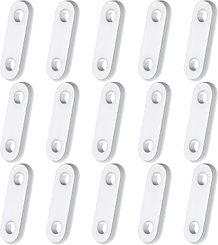 15 Pcs Curtain Weights 28g White Iron Weights for Drapery Tablecloth Flags Crafts