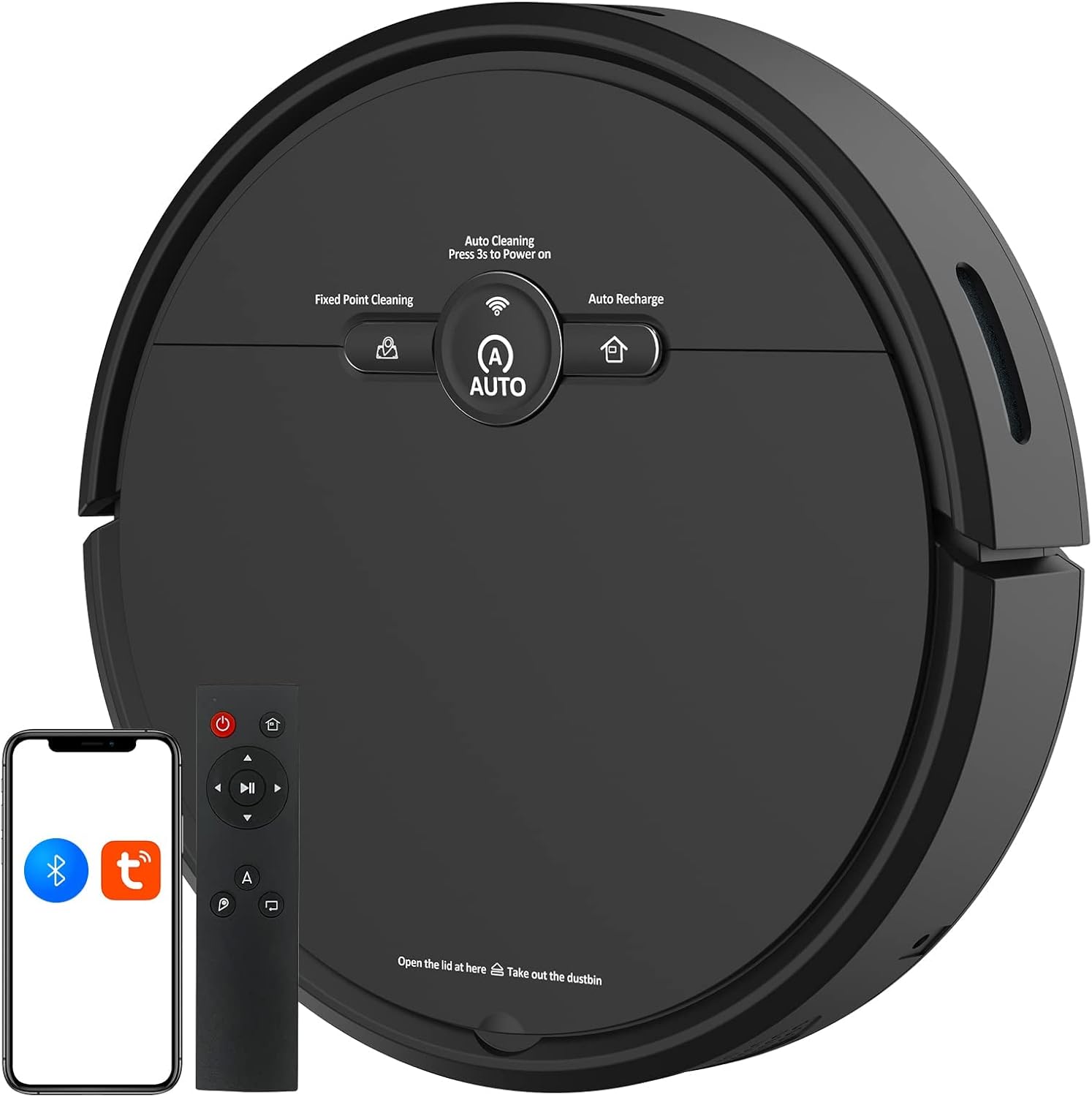 ADVWIN Robot Vacuum Cleaner, 3in1 Vacuuming Sweeping & Mopping