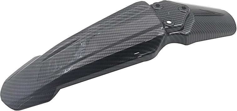 electric off-road bike front mudguard, suitable for Tutti ICT/off-road bike Surron Light Bee X/S/X160/X260 lightweight carbon fiber appearance, wear-resistant protection