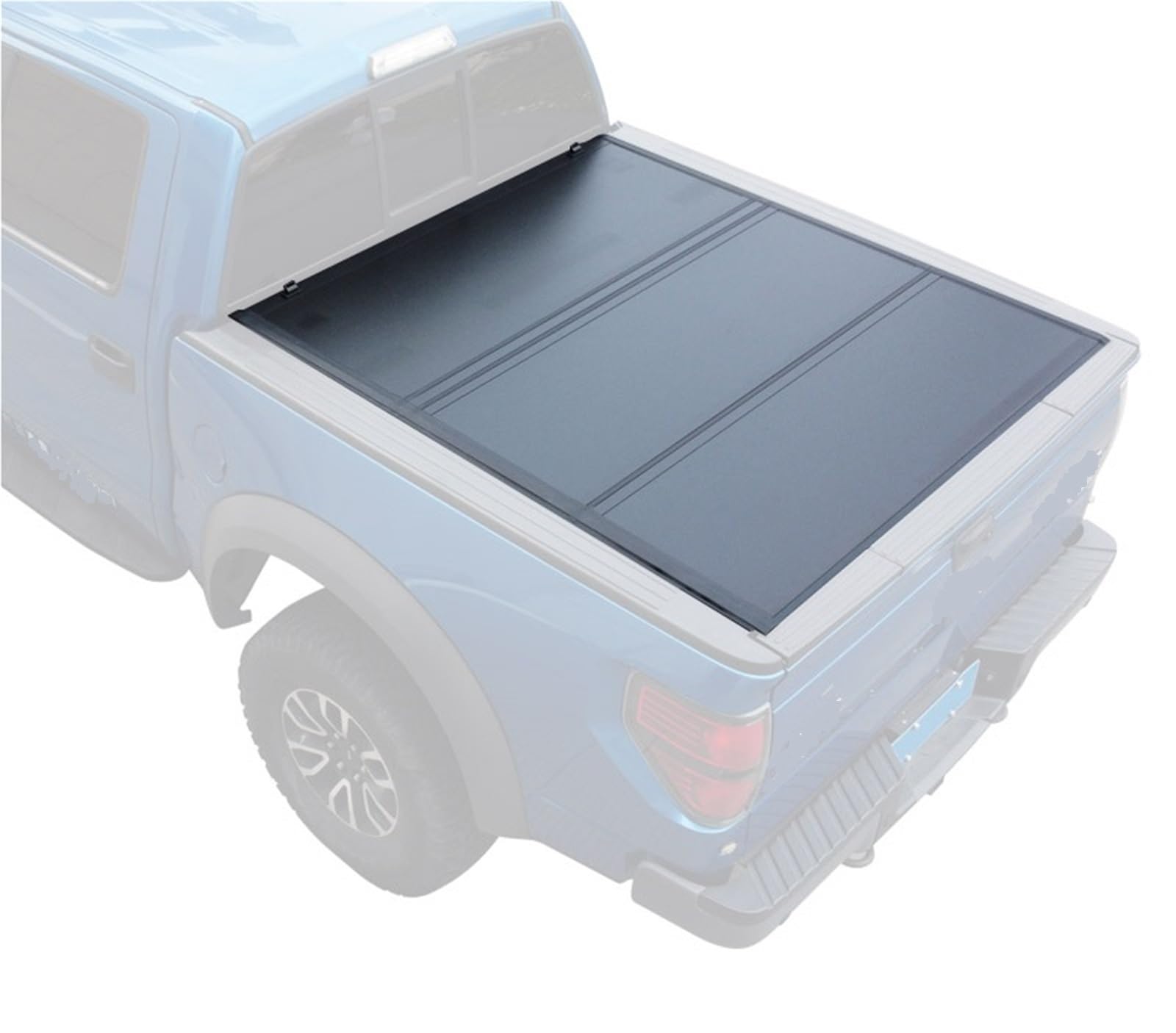 Custom Truck Bed Hard Tri Fold Tonneau CoverTonneau Cover Für Toyota Für Hilux 2022 Gepäckraumabdeckung