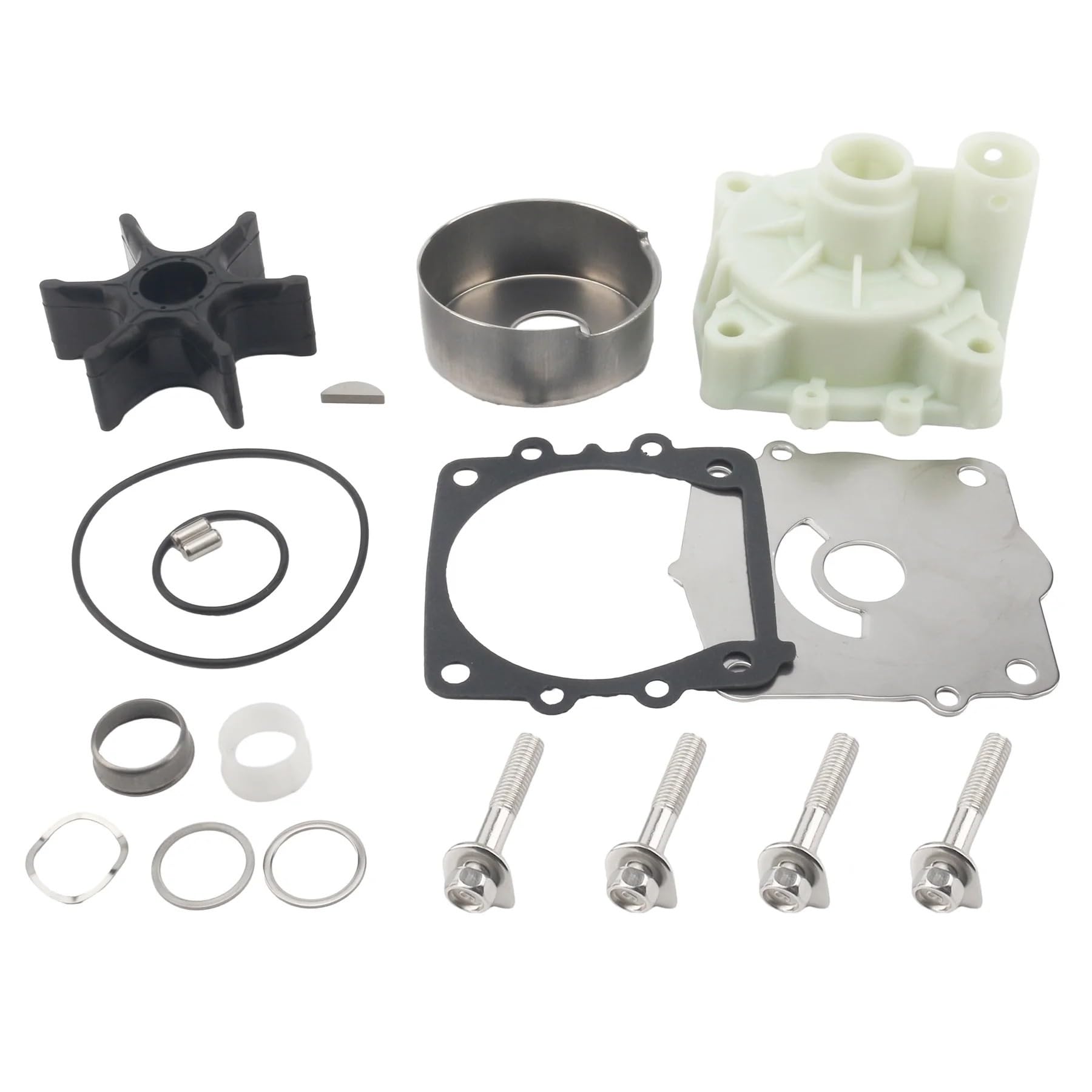 61A-45527 45538 68V-W0078-00 Kit pompa acqua per Yamaha 4 Str 75 90 115 HP F115 fuoribordo 18-3523 Accessori per motori fuoribordo