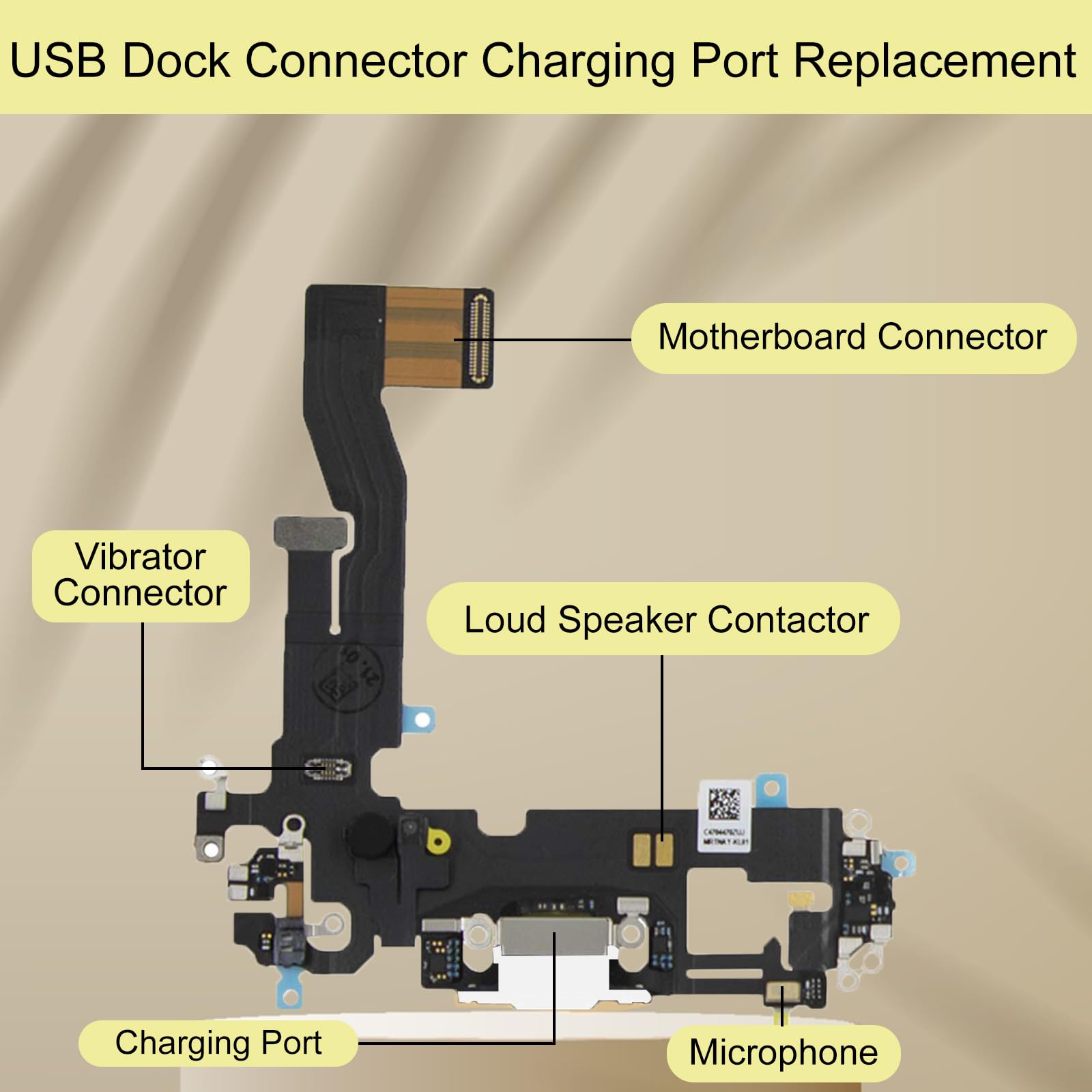 Amazon.com: MrR.OMW for iPhone 12/12 Pro Charging Port Replacement