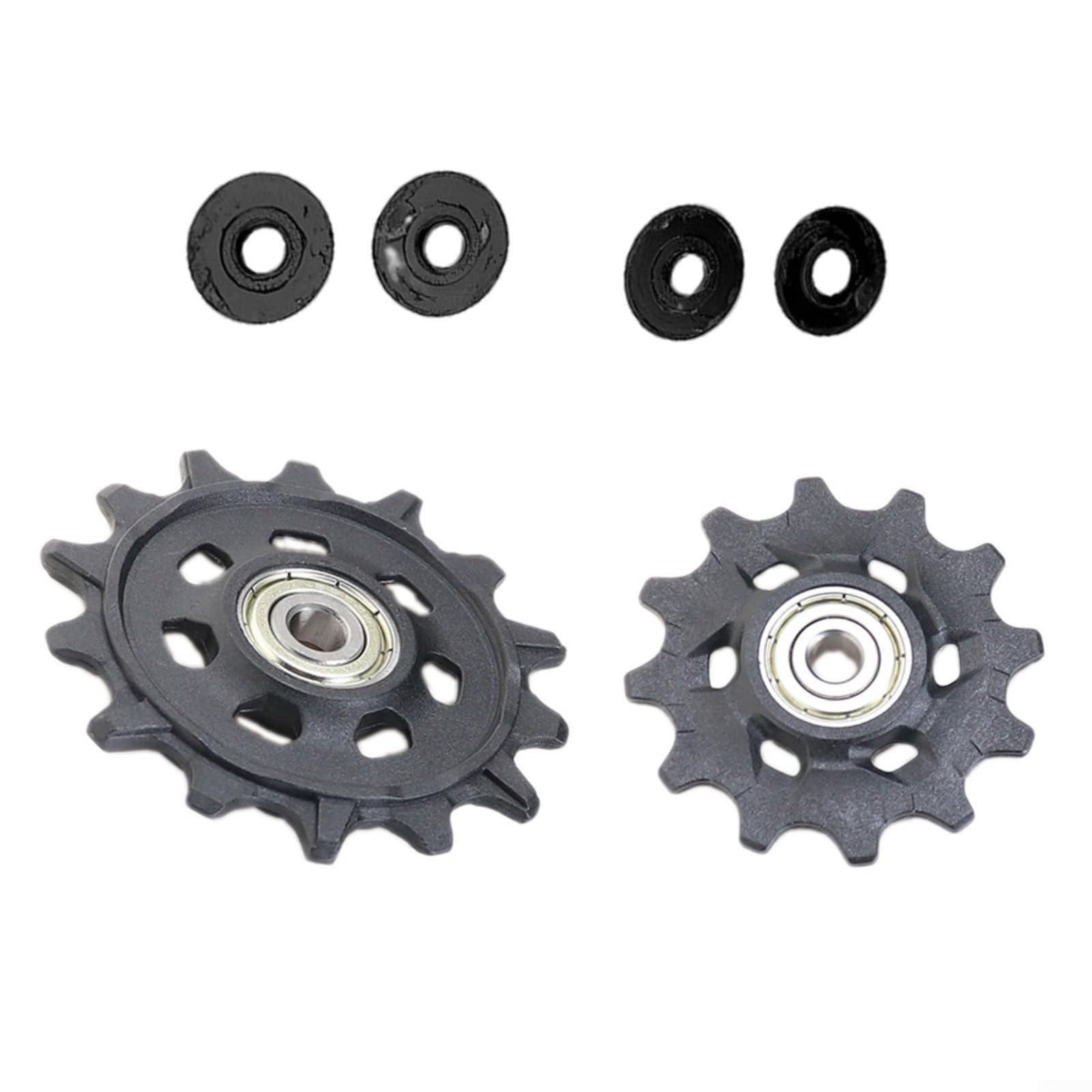Set puleggia deragliatore posteriore 12T+14T per Eagle 12-Speed per XX1 X01 per GX SX Biciclette Guida Leggero Montaggio Ruota Guida Nero Alluminio