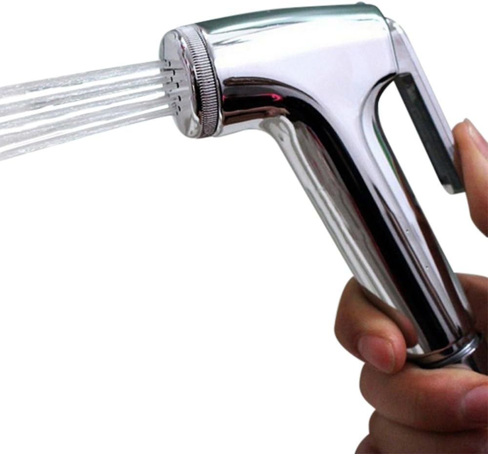 Bidet Cloth Diaper Toilet Sprayer - Premium 304 Stainless Steel Handheld Toilet Diaper Sprayer - with Multiple Uses Such As Personal Hygiene, Baby Shower, Bathroom Cleaner, Etc.