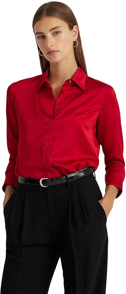 satin charmeuse blouses