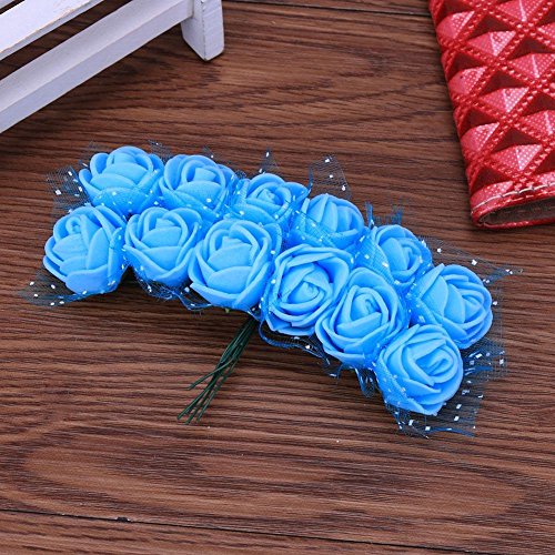 UEB 144pcs Teste di Rose in Schiuma Mini Rose