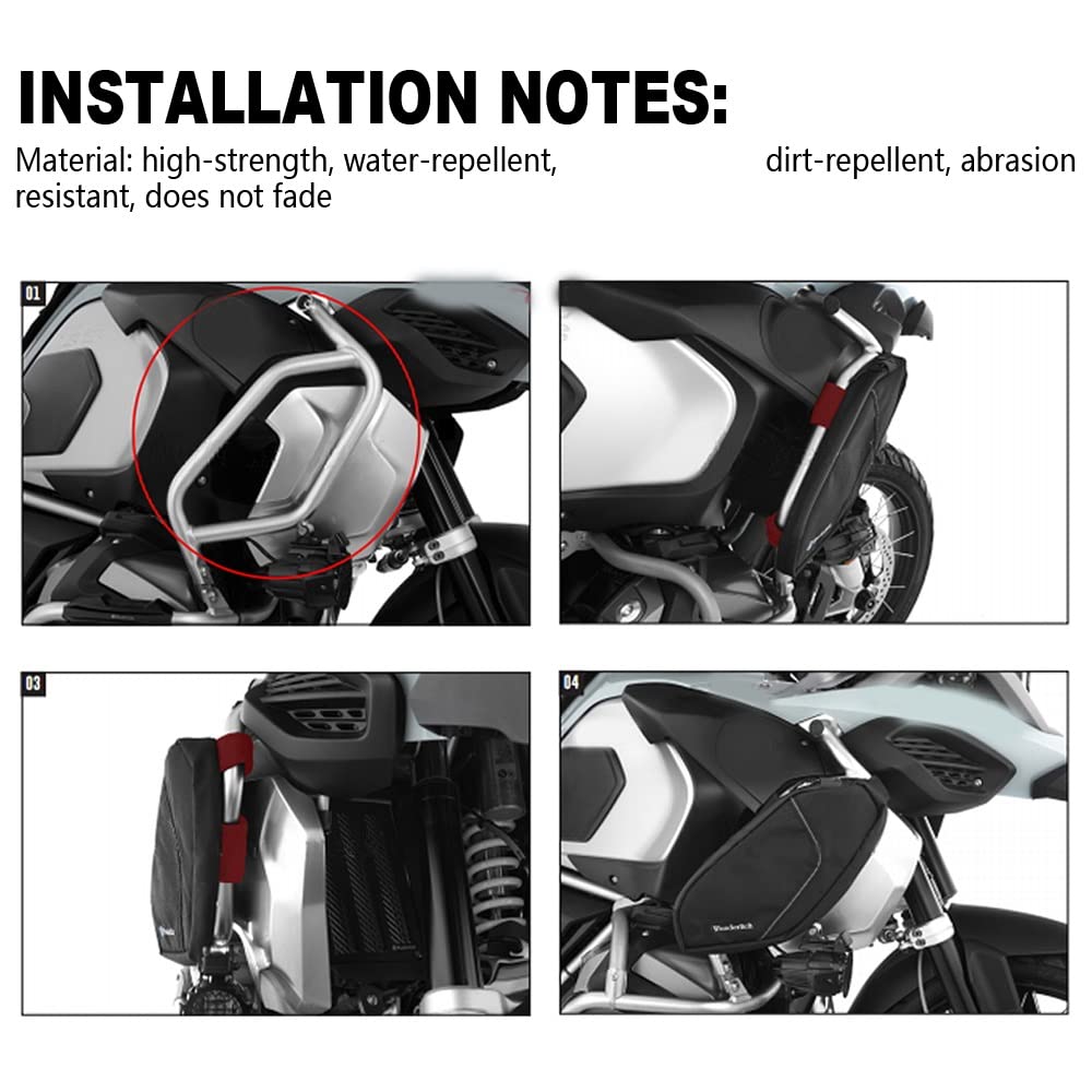 Accessoires Moto pour BMW R 1250 GS Adventure R1250GS ADV Outil De Réparation Étanche Placement Sac Paquet Boîte À Outils Décorer