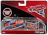 Disney Pixar Cars 3 Demo Derby Bill - Diecast 1:55 Scale with Synthetic Rubber Tires