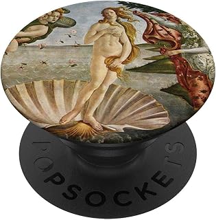 The birth of Venus fragment paintings art by Botticelli PopSockets PopGrip: Swappable Grip for Phones & Tablets