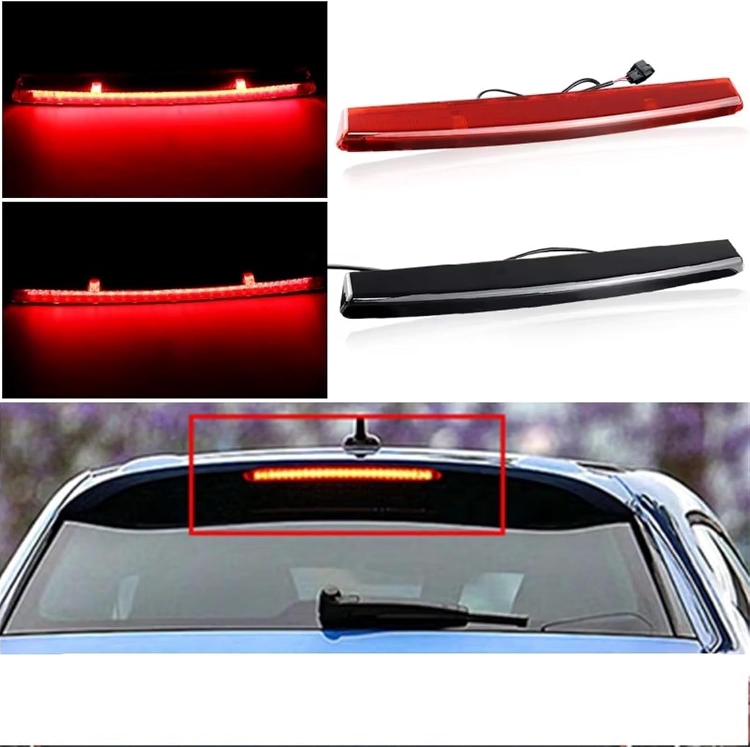 Rear Brake Lights For VW For Scirocco 2009 2010 2011 2012 2013 2014 2015 2016 Third Brake Stop Lights Signal TailLamps Accessories OEM:5K6945087C