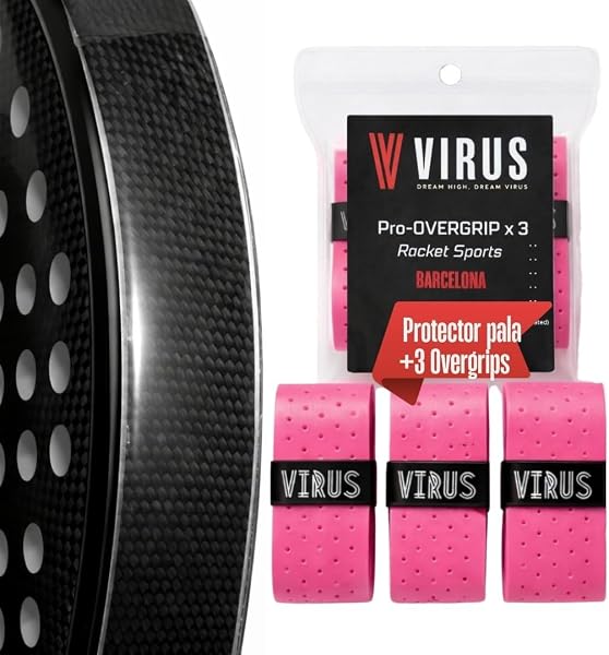 VIRUS Overgrip Pack de 3 + Protector de Pala - 2
