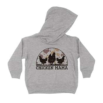 Amazon.com: Chicken Mama Kids Hoodie Sweatshirt Toddler 2T