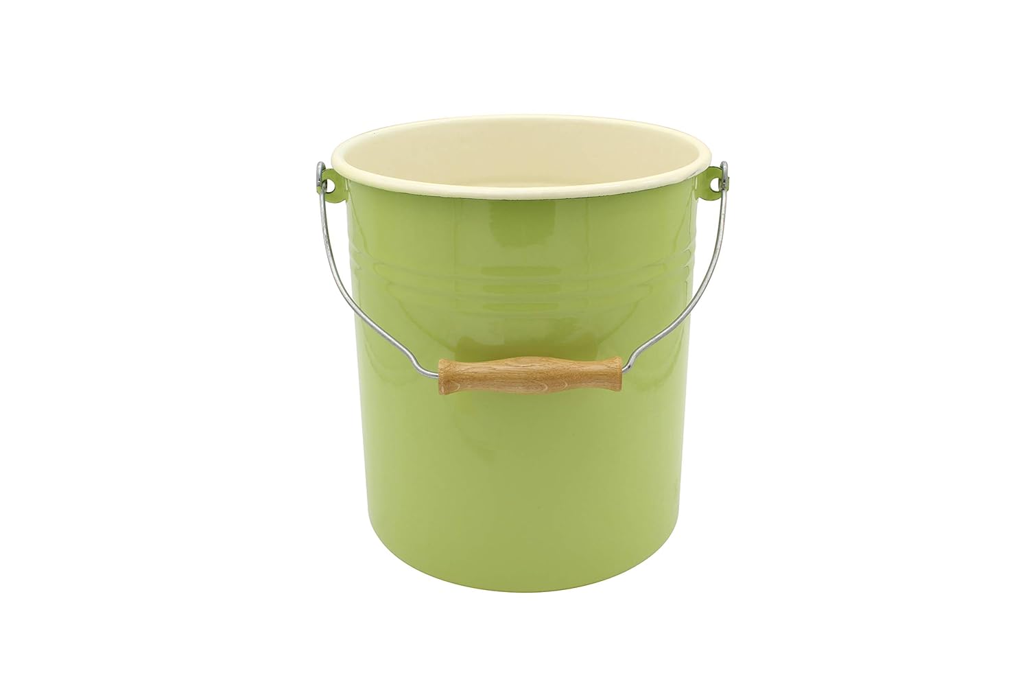 Karl Kruger Juist Pastell Series Waste Bin with Lid, 10 l, One Size, Light Green, 6 Pack