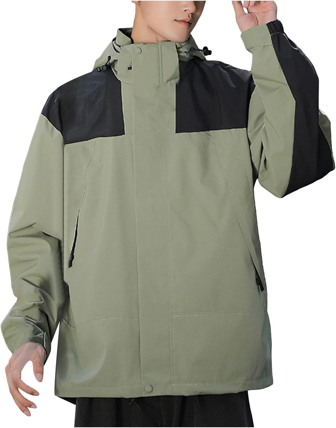 [Yidaify] ウインドブレーカー レディース アウター ブルゾン 大きいサイズ マウンテンパーカー 防風 多機能 アクティブジ