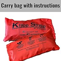 Vista 2 de Correa Krapp: máxima comodidad al aire libre Manos libres, solución de inodoro portátil, duradera y versátil Perfecto para acampar, senderismo